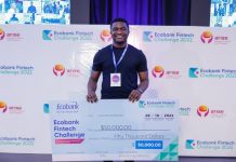 Touch and Pay wins $50,000 Ecobank Fintech Challenge 2022